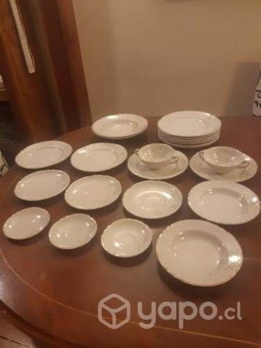 Piezas de loza Chileware