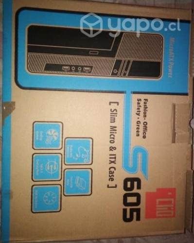 GABINETE CON FUENTE DE PODER 500 Watt, CLIO SLIM C