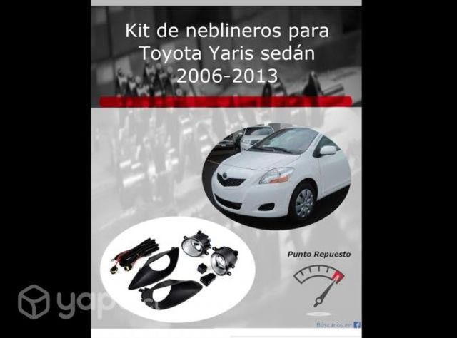 Kit de Neblineros Toyota Yaris 2006-2013 sedan