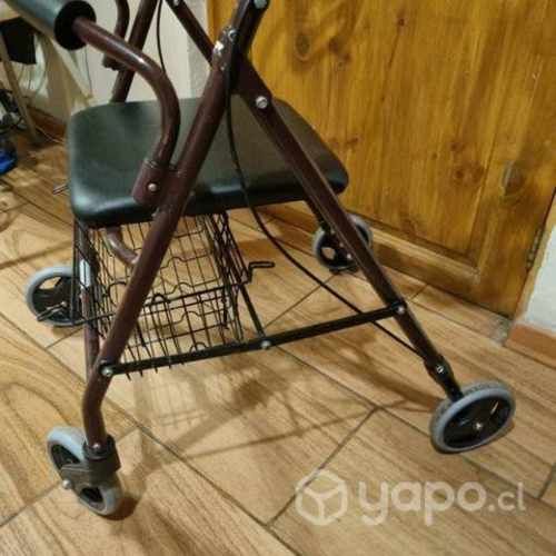 Burrito andador con ruedas y asiento