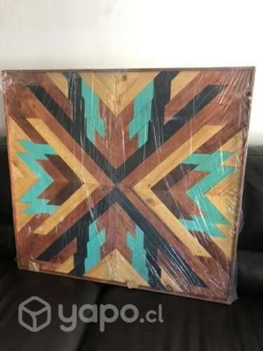 Cuadros estilo nórdico de madera