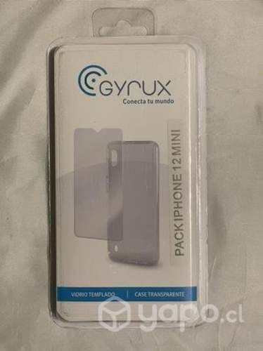 Carcasa y mica Iphone 12 mini