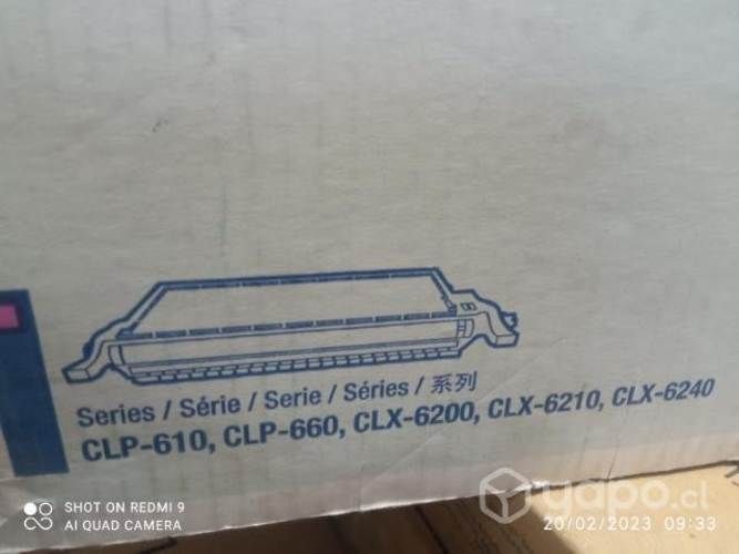 Toner Samsung CLP m660b magenta original de alta