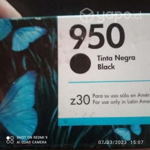 Tinta hp 950 black original