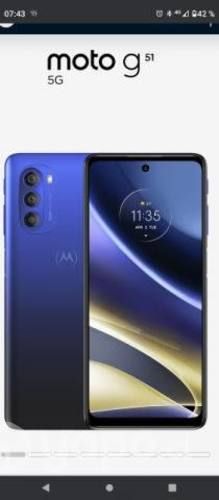 Celular Motorola moto G51 5G impecable