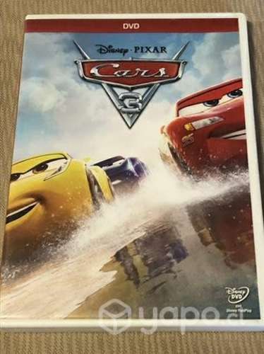 Dvd original Pelicula Disney Pixar Cars 3