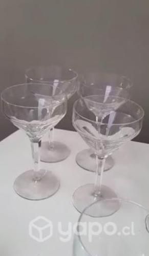Copas de Cristal Yungay. Total: 33 Impecables. (ni