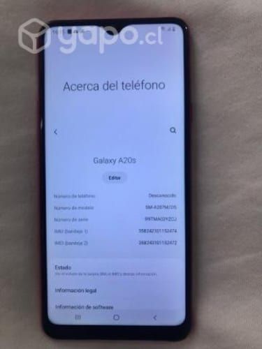 Samsung galaxy A20s dual sim