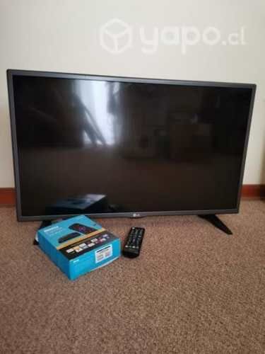 Televisor led 32" y Roku Express
