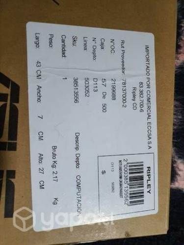 Computador prácticamente sin uso