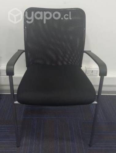 Sillas Visita Negras