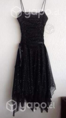 Vestido de Fiesta Negro EEUU Talla 14-16 o XS