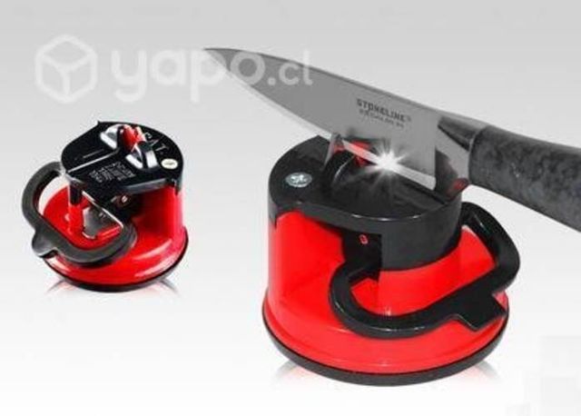 Afilador de Cuchillos con Ventosa. Alta Calidad