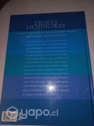 Libro Ernest Hemingway /David Sandison
