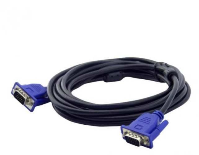 Cable VGA-VGA Azul 5 Mts Con Filtro