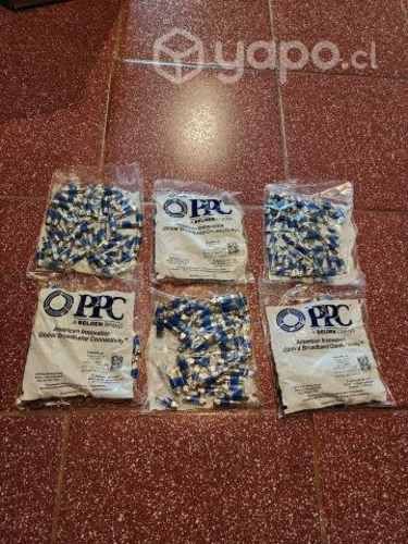 Conectores rg6 profesionales 50 unidades