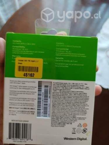 WD Green SATA SSD 1 TB