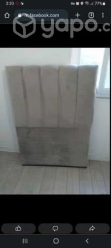Espaldar para cama de una plaza