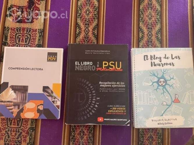 Libros preparacion paes ( ex pdt y psu )