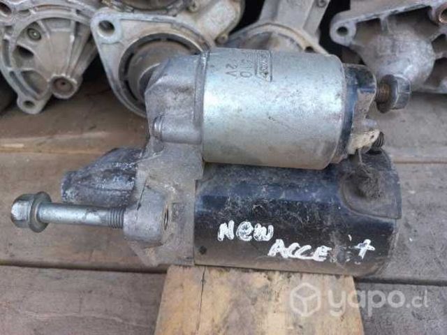 Motor de partida new accent 2006 al 2012