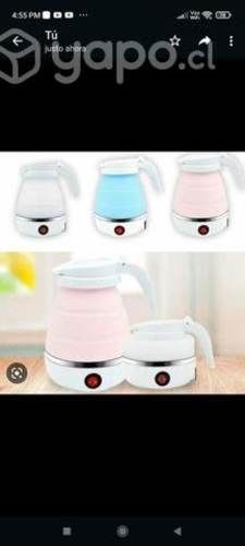 Hervidor eléctrico plegable