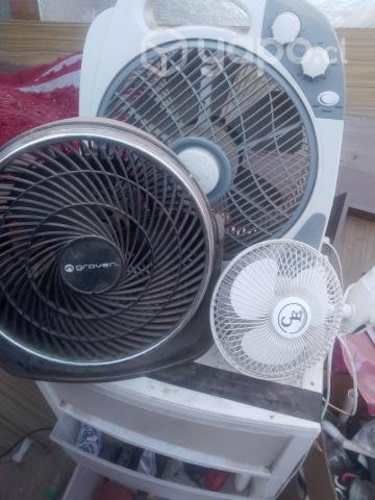 3 ventiladores funcionando