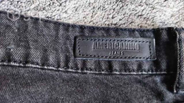 pantalón negro americanino mujer