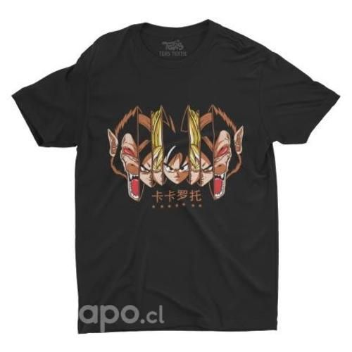 Polera Goku Evo Sayayin Dragon Ball Anime