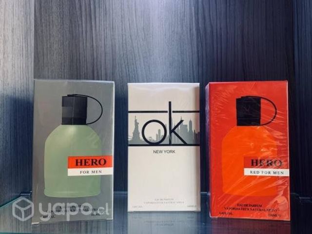 Perfumes de hombre y mujer