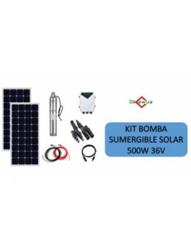 Oferta kit bomba sumergible pozo profundo 500w