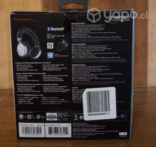 Audífonos Bluetooth NFC Pioneer On Ear SE-MJ561BT