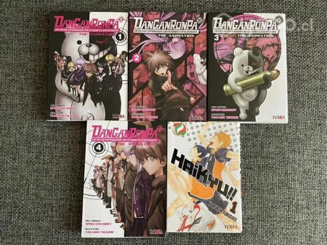 Mangas Danganronpa y Haikyu
