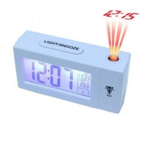 Reloj Despertador Digital Proyector Led Temp/Fecha