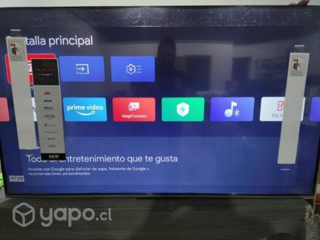 Led tcl 65" 4k/ 3 meses de garantia