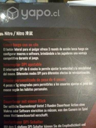 Mouse Acer Nitro NMW810