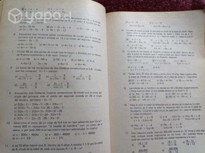 Matematica - preuniversitaria - enseñanza media