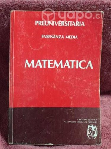 Matematica - preuniversitaria - enseñanza media