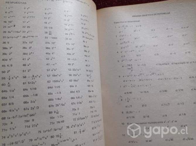 Matematica - preuniversitaria - enseñanza media