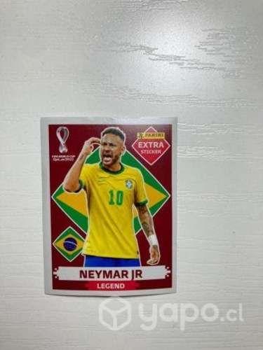 Neymar Jr extra sticker base lamina