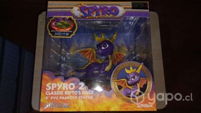 Estatuilla First 4 Figures Spyro 2 Classic 8" PVC