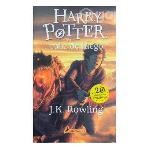 Libro Harry Potter y el cáliz de fuego