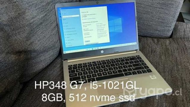 Notebook HP 348 G7, i5-10210U, 8GB, 512 SSD NVME