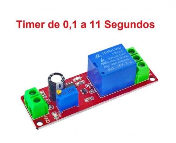 Timer Con Circuito 555 Dos Versiones A Eleccion