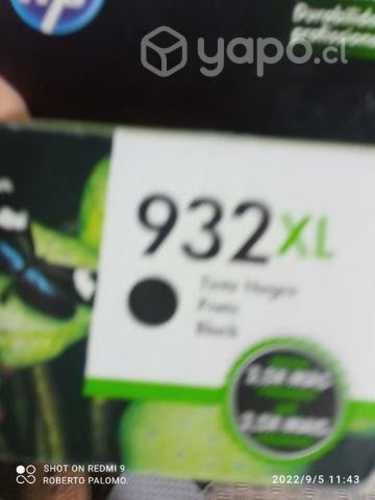 Tinta HP 932xl black original de alta