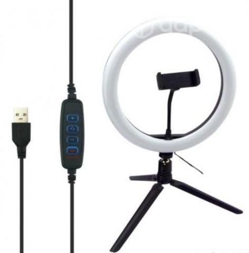 Kit Aro LED 10 Pulgadas + Tripode de Mesa