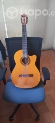 Electro acústica Crafter y amplificador Roland