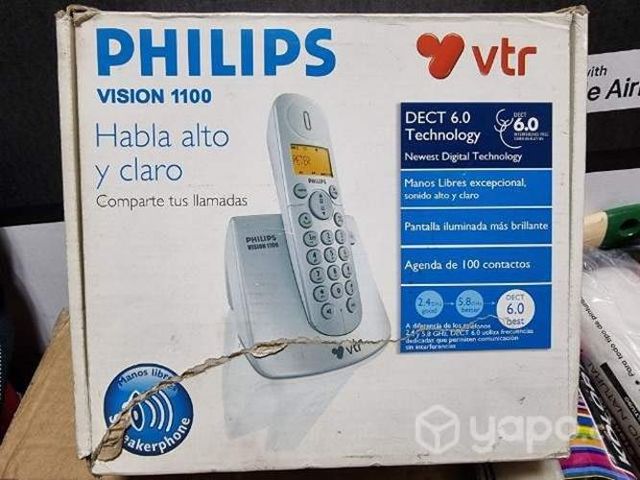 Telefono inhalambrico Phillips, Nuevo
