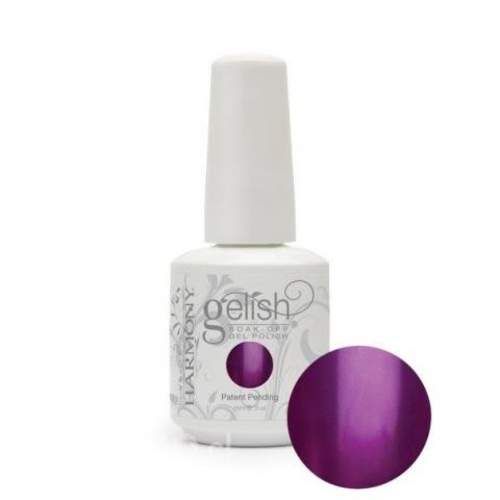 Esmalte Gel Uv Gelish Starburst Con Glitter Morado
