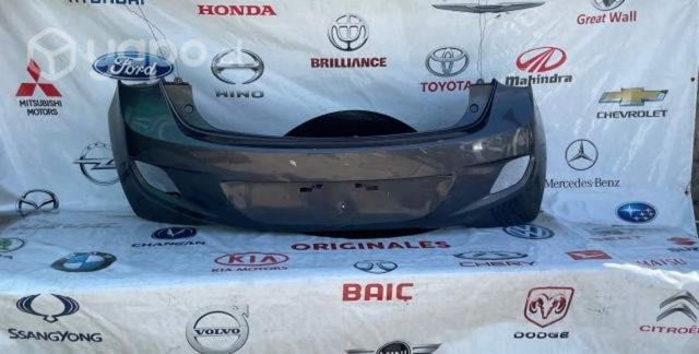 Parachoque Hyundai grand i10 14-16 Trasero Gris Os