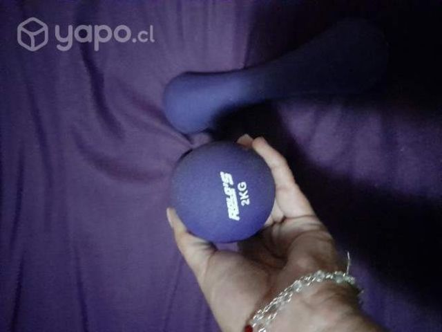 Par de mancuernas de 2 kg